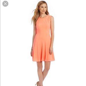 T Tahari Dress in coral